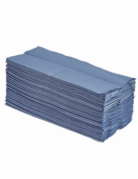 C/Fold Hand Towels 1 Ply Blue 15 x 192